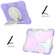 iPad 10th Gen 10.9 2022 360 Rotation PC+Silicone Tablet Case - Taro Purple