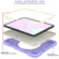 iPad 10th Gen 10.9 2022 360 Rotation PC+Silicone Tablet Case - Taro Purple