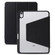 iPad 10th Gen 10.9 2022 3-Fold 360 Rotation Acrylic Leather Smart Tablet Case - Black