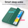 iPad 10th Gen 10.9 2022 3-fold TPU Leather Smart Tablet Case - Red