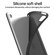 iPad 10th Gen 10.9 2022 3-fold TPU Leather Smart Tablet Case - Red