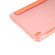 iPad 10th Gen 10.9 2022 3-folding Electric Pressed Skin Texture Leather Tablet Case - Orange