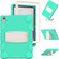 iPad 10th Gen 10.9 2022 3-Layer Protection Screen Frame + PC + Silicone Tablet Case - Mint Green