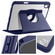 iPad 10th Gen 10.9 2022 Acrylic 360 Degree Rotation Holder Tablet Leather Case - Dark Blue