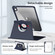 iPad 10th Gen 10.9 2022 Acrylic 360 Rotation Detachable Leather Tablet Case - Dark Blue iPad 10th Gen 10.9 2022 Acrylic 360 Rotation Detachable Leather Tablet Case - Dark Blue