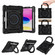 iPad 10th Gen 10.9 2022 Armor Contrast Color Silicone + PC Tablet Case - Black