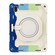 iPad 10th Gen 10.9 2022 Armor Contrast Color Silicone + PC Tablet Case - Colorful Blue