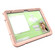 iPad 10th Gen 10.9 2022 Armor Holder Silicone Hybrid PC Tablet Case - Rose Gold