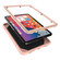iPad 10th Gen 10.9 2022 Armor Holder Silicone Hybrid PC Tablet Case - Rose Gold