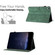iPad 10th Gen 10.9 2022 Building Blocks Embossed Leather Smart Tablet Case - Green