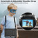 iPad 10th Gen 10.9 2022 Bumblebee Silicone + PC Shockproof Tablet Case with Holder - Black