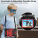 iPad 10th Gen 10.9 2022 Bumblebee Silicone + PC Shockproof Tablet Case with Holder - Black Red