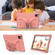iPad 10th Gen 10.9 2022 Butterfly Bracket EVA Shockproof Tablet Case - Pink Orange