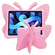 iPad 10th Gen 10.9 2022 Butterfly Bracket Style EVA Children Shockproof Tablet Protective Case - Pink