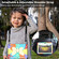 iPad 10th Gen 10.9 2022 Butterfly Kickstand Heavy Duty Hard Rugged Tablet Case - Colorful Red