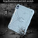 iPad 10th Gen 10.9 2022 Butterfly Kickstand Heavy Duty Hard Rugged Tablet Case - Ice Blue
