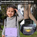 iPad 10th Gen 10.9 2022 Butterfly Kickstand Heavy Duty Hard Rugged Tablet Case - Light Purple