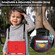 iPad 10th Gen 10.9 2022 Butterfly Kickstand Heavy Duty Hard Rugged Tablet Case - Red
