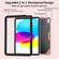 iPad 10th Gen 10.9 2022 Butterfly Kickstand Heavy Duty Hard Rugged Tablet Case - Rose Pink