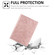 iPad 10th Gen 10.9 2022 Butterfly Love Flower Embossed Leather Smart Tablet Case - Rose Gold