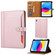 iPad 10th Gen 10.9 2022 Calf Texture Double Fold Leather Smart Tablet Case - Rose Gold