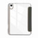 iPad 10th Gen 10.9 2022 Carbon Fiber Clear Acrylic 3-Fold Leather Tablet Case - Grey