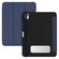 iPad 10th Gen 10.9 2022 Carbon Fiber Leather Smart Tablet Case - Navy Blue iPad 10th Gen 10.9 2022 Carbon Fiber Leather Smart Tablet Case - Navy Blue