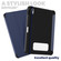iPad 10th Gen 10.9 2022 Carbon Fiber Leather Smart Tablet Case - Navy Blue iPad 10th Gen 10.9 2022 Carbon Fiber Leather Smart Tablet Case - Navy Blue