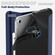 iPad 10th Gen 10.9 2022 Carbon Fiber Leather Smart Tablet Case - Navy Blue iPad 10th Gen 10.9 2022 Carbon Fiber Leather Smart Tablet Case - Navy Blue