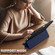 iPad 10th Gen 10.9 2022 Carbon Fiber Leather Smart Tablet Case - Navy Blue iPad 10th Gen 10.9 2022 Carbon Fiber Leather Smart Tablet Case - Navy Blue