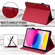 iPad 10th Gen 10.9 2022 Cartoon Buckle Leather Smart Tablet Case - Red