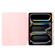 iPad 10th Gen 10.9 2022 Clear Acrylic 3-Fold Leather Tablet Case - Lavender Purple