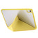iPad 10th Gen 10.9 2022 Clear Acrylic Deformation Leather Tablet Case - Yellow