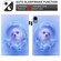 iPad 10th Gen 10.9 2022 Colored Drawing Leather Smart Tablet Case - Blue Dog