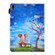 iPad 10th Gen 10.9 2022 Colored Drawing Leather Smart Tablet Case - Elephant Rabbit iPad 10th Gen 10.9 2022 Colored Drawing Leather Smart Tablet Case - Elephant Rabbit