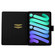 iPad 10th Gen 10.9 2022 Colored Drawing Pattern Flip Leather Smart Tablet Case - Black Gold