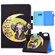 iPad 10th Gen 10.9 2022 Colored Drawing Stitching Smart Leather Tablet Case - Moon Baby Elephant