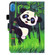 iPad 10th Gen 10.9 2022 Colored Drawing Stitching Smart Leather Tablet Case - Panda