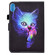 iPad 10th Gen 10.9 2022 Colored Drawing Stitching Smart Leather Tablet Case - Super Cat