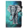 iPad 10th Gen 10.9 2022 Coloured Drawing Stitching Smart Leather Tablet Case - Elephant iPad 10th Gen 10.9 2022 Coloured Drawing Stitching Smart Leather Tablet Case - Elephant