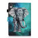 iPad 10th Gen 10.9 2022 Coloured Drawing Stitching Smart Leather Tablet Case - Elephant iPad 10th Gen 10.9 2022 Coloured Drawing Stitching Smart Leather Tablet Case - Elephant