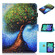 iPad 10th Gen 10.9 2022 Coloured Drawing Stitching Smart Leather Tablet Case - Miracle Tree iPad 10th Gen 10.9 2022 Coloured Drawing Stitching Smart Leather Tablet Case - Miracle Tree