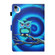 iPad 10th Gen 10.9 2022 Coloured Drawing Stitching Smart Leather Tablet Case - Moon Owl