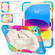 iPad 10th Gen 10.9 2022 Contrast Color Robot Shockproof Silicon + PC Tablet Protective Case - Colorful Mint