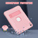 iPad 10th Gen 10.9 2022 Contrast Color Robot Silicone + PC Tablet Cas - Rose Gold