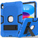 iPad 10th Gen 10.9 2022 Contrast Color Robot Silicone + PC Tablet Protective Case - Dark Blue Black