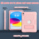 iPad 10th Gen 10.9 2022 Contrast Color Robot Silicone + PC Tablet Protective Case - Rose Gold