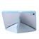 iPad 10th Gen 10.9 2022 Deformation Transparent Acrylic Leather Tablet Case - Sky Blue