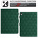 iPad 10th Gen 10.9 2022 Diamond Texture Embossed Leather Smart Tablet Case - Green
