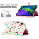 iPad 10th Gen 10.9 2022 Dot Pattern Leather Smart Tablet Case - White Colorful Dot